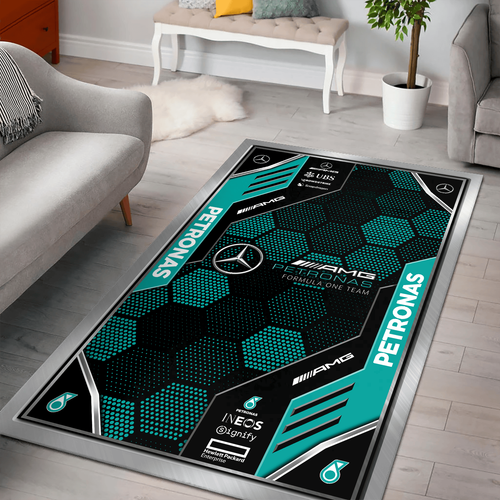 Mercedes AMG Petronas Inspired Formula Rugs