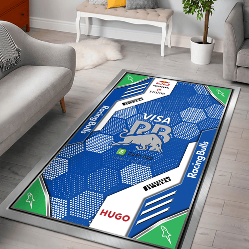 Racing Bulls Inspired Formula Rugs