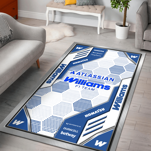 Williams Racing Inspired Formula Rugs