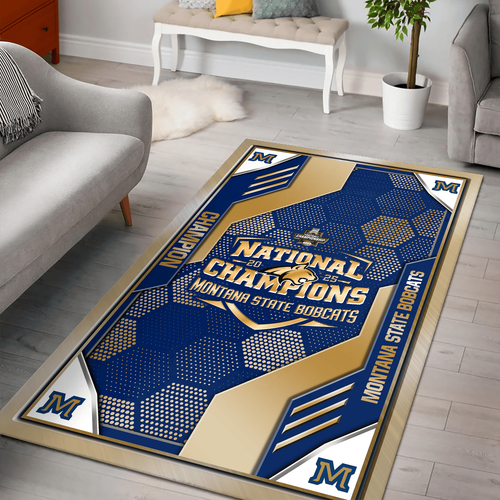 MSU Bobcats 2025 FCS National Champions Inspired Rugs