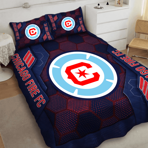 Chicago Fire FC Inspired Quilt Set