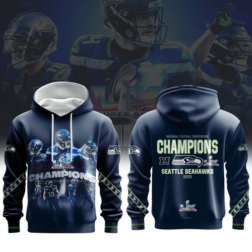 Seattle Seahawks 2026 Super Bowl Champions 3D Apparel Hoodie, Kid Hoodie, T Shirt, Zip Hoodie, Sweatshirt