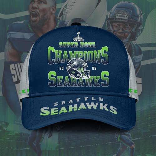 Seattle Seahawks 2026 Super Bowl Champions Cap