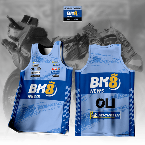 BK8 Gresini Racing Inspired Tank Top
