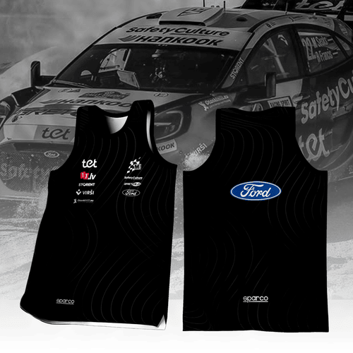 M SPORT FORD WORLD RALLY TEAM V2 Inspired Tank Top