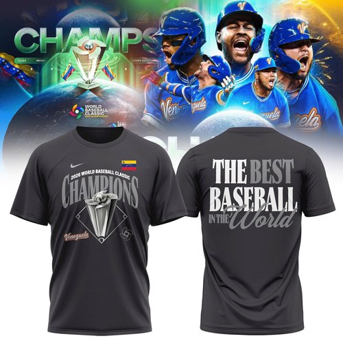 Venezuela Baseball World Baseball Classic Champions 2026 IV