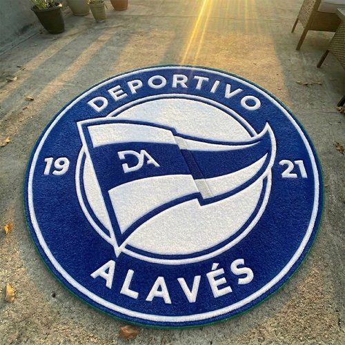 Alavés Inspired Tufted Rug