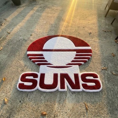 Gold Coast Suns Inspired Tufted Rug
