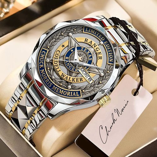 Chuck Norris RIP 1940 - 2026 - Alloy Luxury Quartz Watch VII