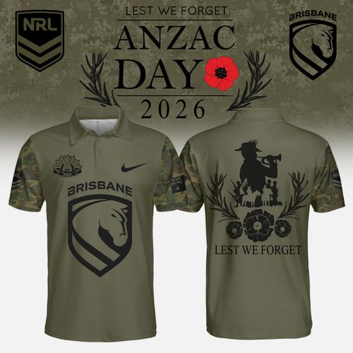 Brisbane-Broncos Anzac Polo