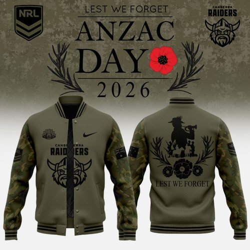 Canberra-Raiders Anzac Bomber