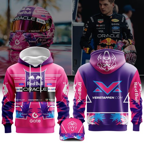 MV Miami GP 2026 Hoodie Combo | 3D Racing Apparel II