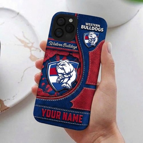 Western Bulldogs Custom Phone Case