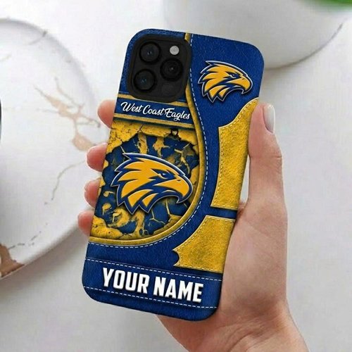 West Coast Eagles Custom Phone Case