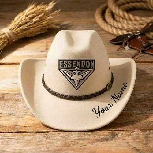 Essendon Bombers Personalized Cowboy Hat