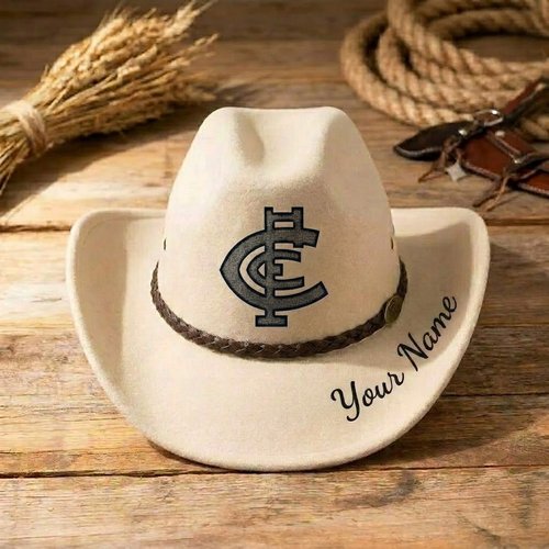 Carlton Blues Personalized Cowboy Hat
