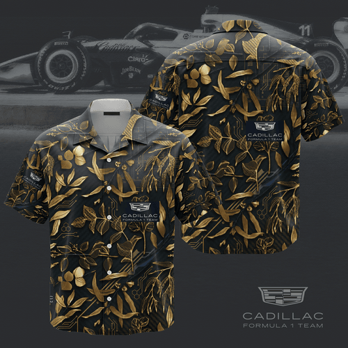 Cadillac Formula 1 Team Premium Hawaiian Shirt