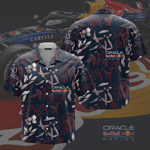 Oracle Red Bull Racing Premium Hawaiian Shirt