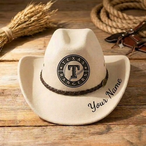 Texas Rangers Custom Cowboy Hat