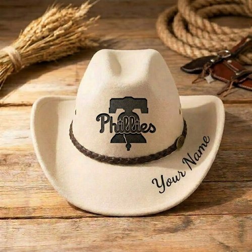 Philadelphia Phillies Custom Cowboy Hat