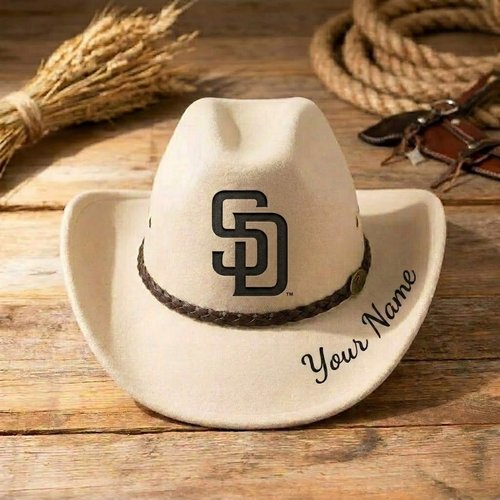 San Diego Padres Custom Cowboy Hat