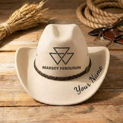 Massey Ferguson Custom Cowboy Hat