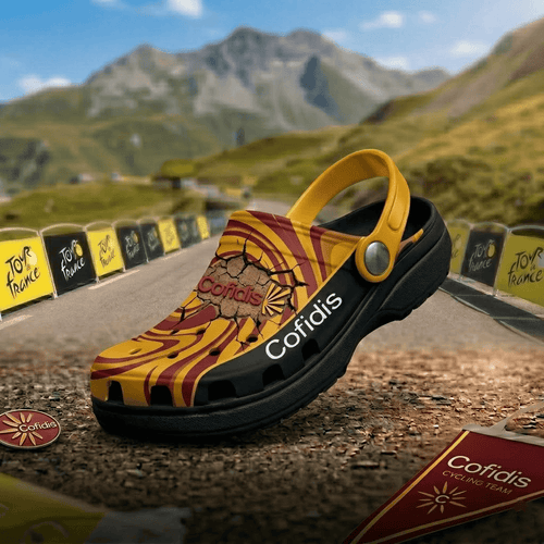 Cofidis Inspired Clogs Shoes