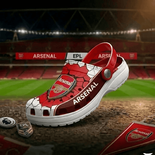 Arsenal FC Clogs Shoes For Men Woman and Kids