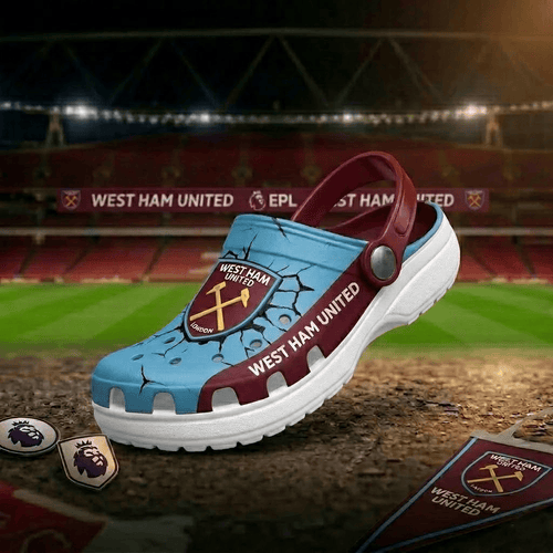 West Ham United FC Clogs Shoes For Men Woman and Kids