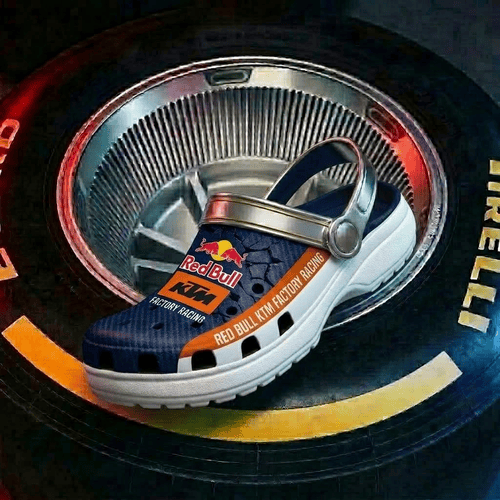 Red Bull KTM Factory Racing Clogs Shoes For Men Woman and Kids