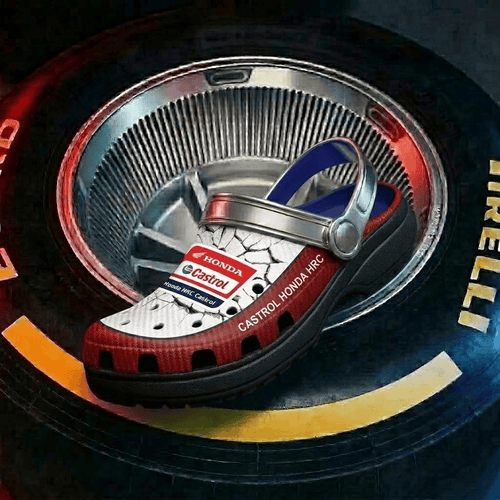 Castrol Honda HRC Racing Clogs Shoes For Men Woman and Kids