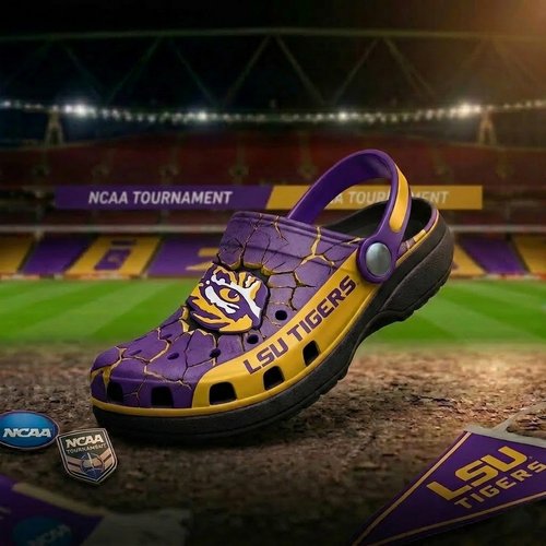 LSU Tigers Clogs Shoes For Men Woman and Kids