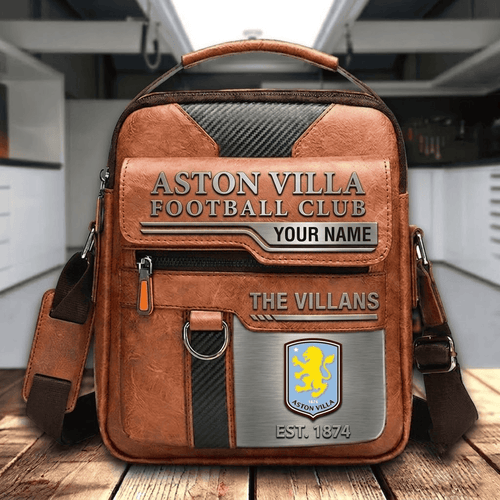 Aston Villa Football Club Leather Handbag