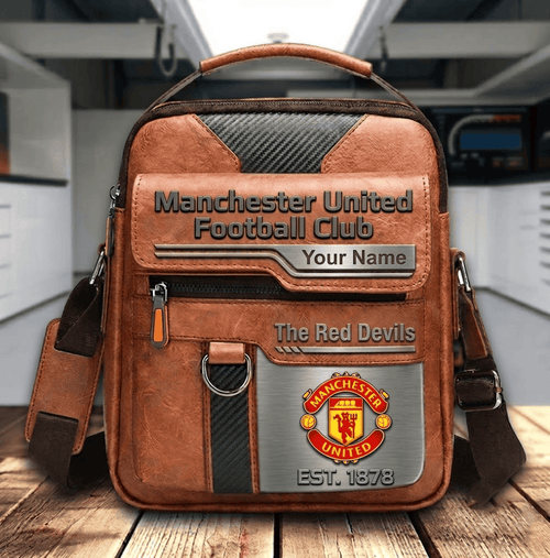 Manchester United Football Club Leather Handbag
