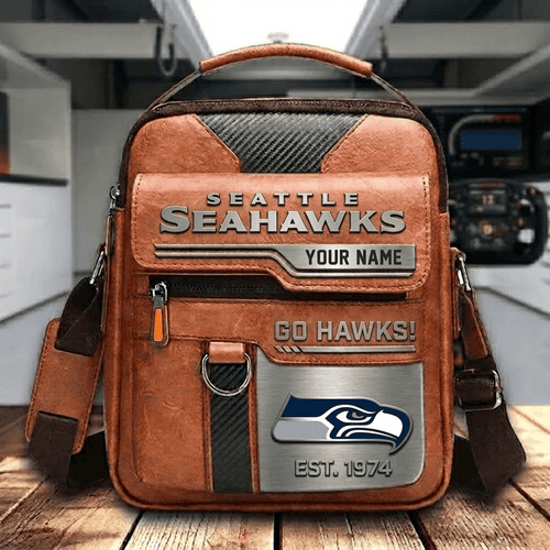 Seattle Seahawks Leather Handbag