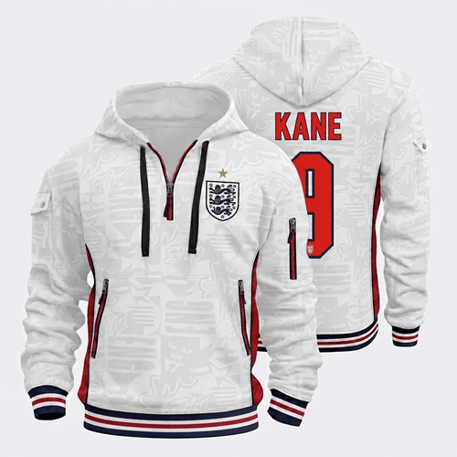 LIMITED EIDITON England Quarter Zip Hoodie Home