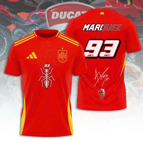 Marc Márquez x Spain National Football 3D Apparel