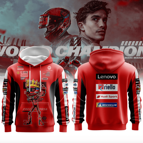 Marc Marquez King of the Ring in MotoGP 3D Apparel