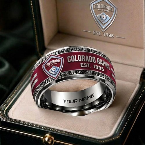Colorado Rapids MLS Personalized Ring Gift
