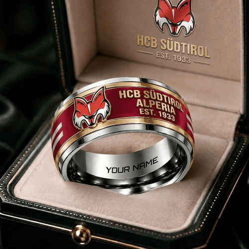 HCB Südtirol Alperia ICEHL Personalized Ring Gift