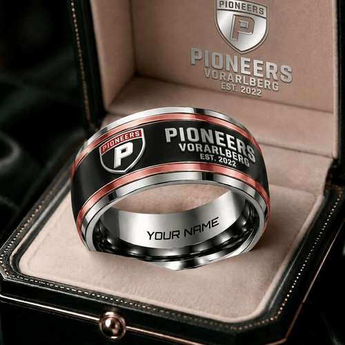 Pioneers Vorarlberg ICEHL Personalized Ring Gift