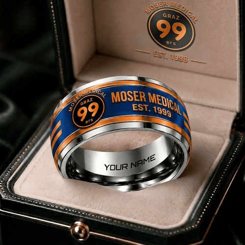 Moser Medical Graz99ers ICEHL Personalized Ring Gift
