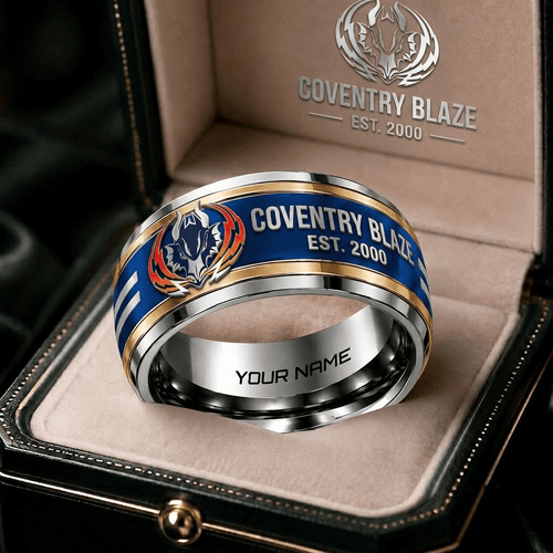Coventry Blaze EIHL Personalized Ring Gift