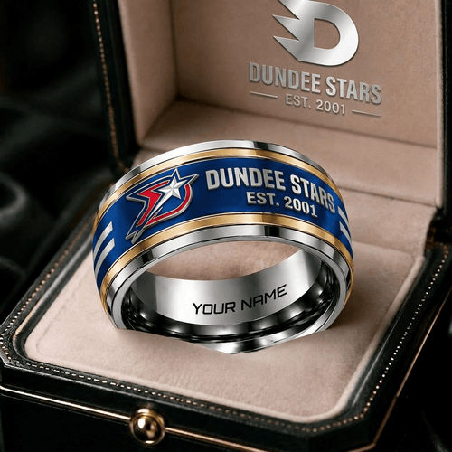 Dundee Stars EIHL Personalized Ring Gift