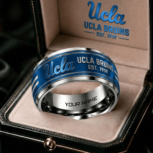 UCLA Bruins NCAA Personalized Ring Gift Style 2