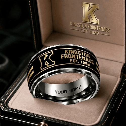 Kingston Frontenacs OHL Personalized Ring Gift Style 2