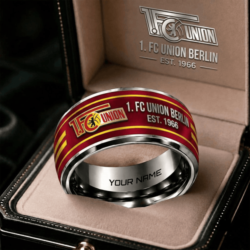 1. FC Union Berlin Bundesliga Personalized Ring Gift Style 2