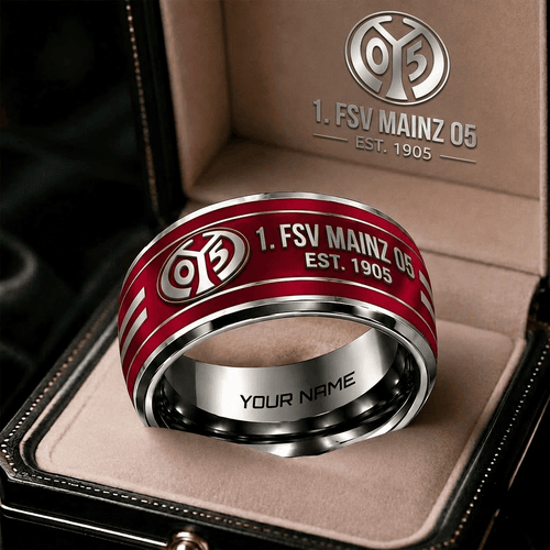 1. FSV Mainz 05 Bundesliga Personalized Ring Gift Style 2