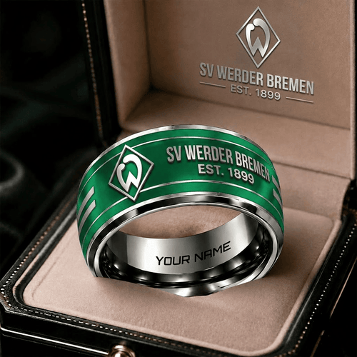 SV Werder Bremen Bundesliga Personalized Ring Gift Style 2