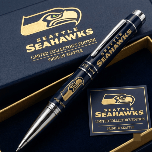 Seattle Seahawks NFL Team Personalized Ballpoint Pen
